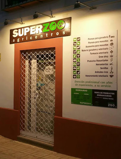 SUPERZOO AGRICENTROS, S.L. 1 Tienda de animales SUPERZOO AGRICENTROS, S.L.